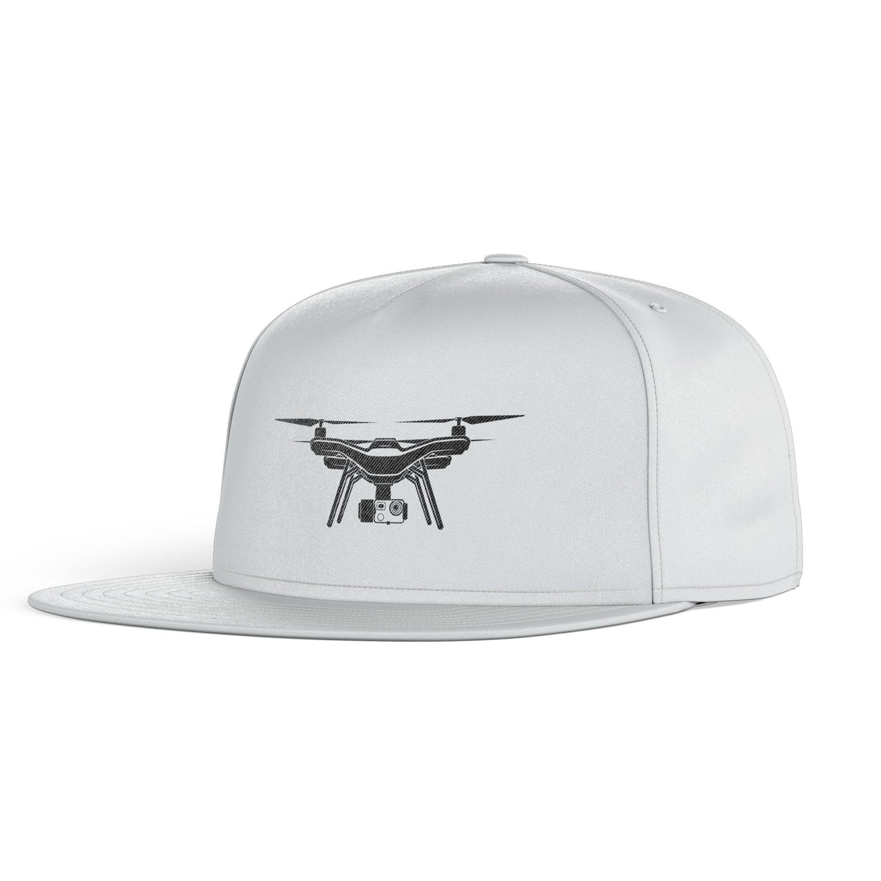 Drone Silhouette Designed Snapback Caps & Hats