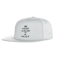 Thumbnail for Keep Calm I'm a Pilot Designed Snapback Caps & Hats