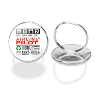 Thumbnail for Airline Pilot Label Designed Rings