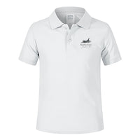 Thumbnail for The Fighting Falcon F16 Designed Children Polo T-Shirts