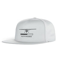 Thumbnail for Pilot In Progress (Cessna) Designed Snapback Caps & Hats