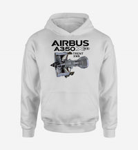 Thumbnail for Airbus A350 & Trent Wxb Engine Designed Hoodies