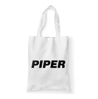 Thumbnail for Piper & Text Designed Tote Bags