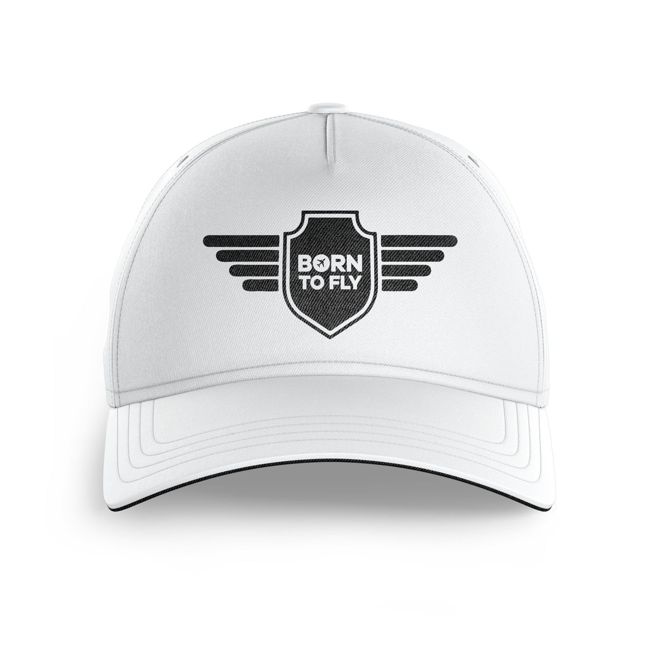 Born To Fly & Badge Printed Hats