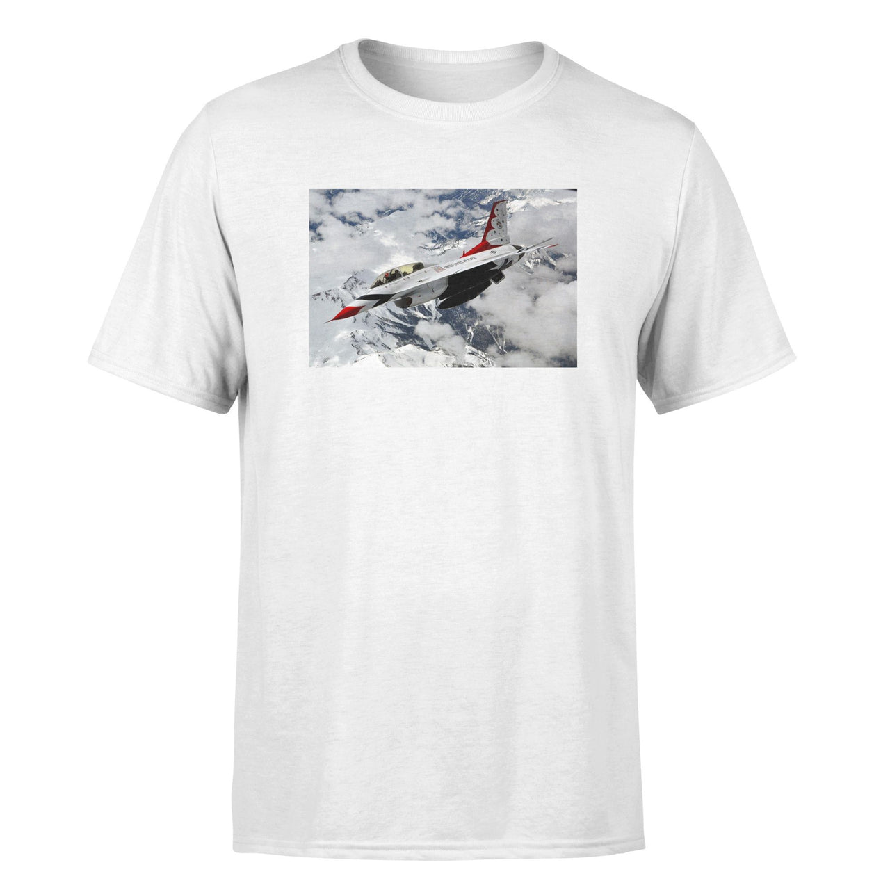 US Air Force Show Fighting Falcon F16 Designed T-Shirts