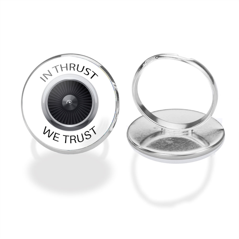 In Thrust We Trust Designed Rings