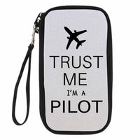 Thumbnail for Trust Me I'm a Pilot 2 Designed Travel Cases & Wallets
