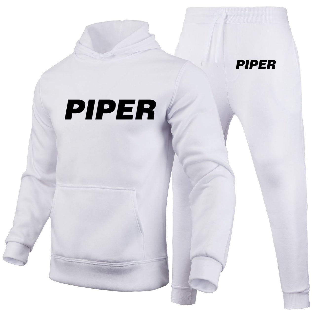 Piper & Text Designed Hoodies & Sweatpants Set