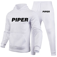 Thumbnail for Piper & Text Designed Hoodies & Sweatpants Set