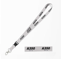 Thumbnail for Super Airbus A350 Designed Detachable Lanyard & ID Holders
