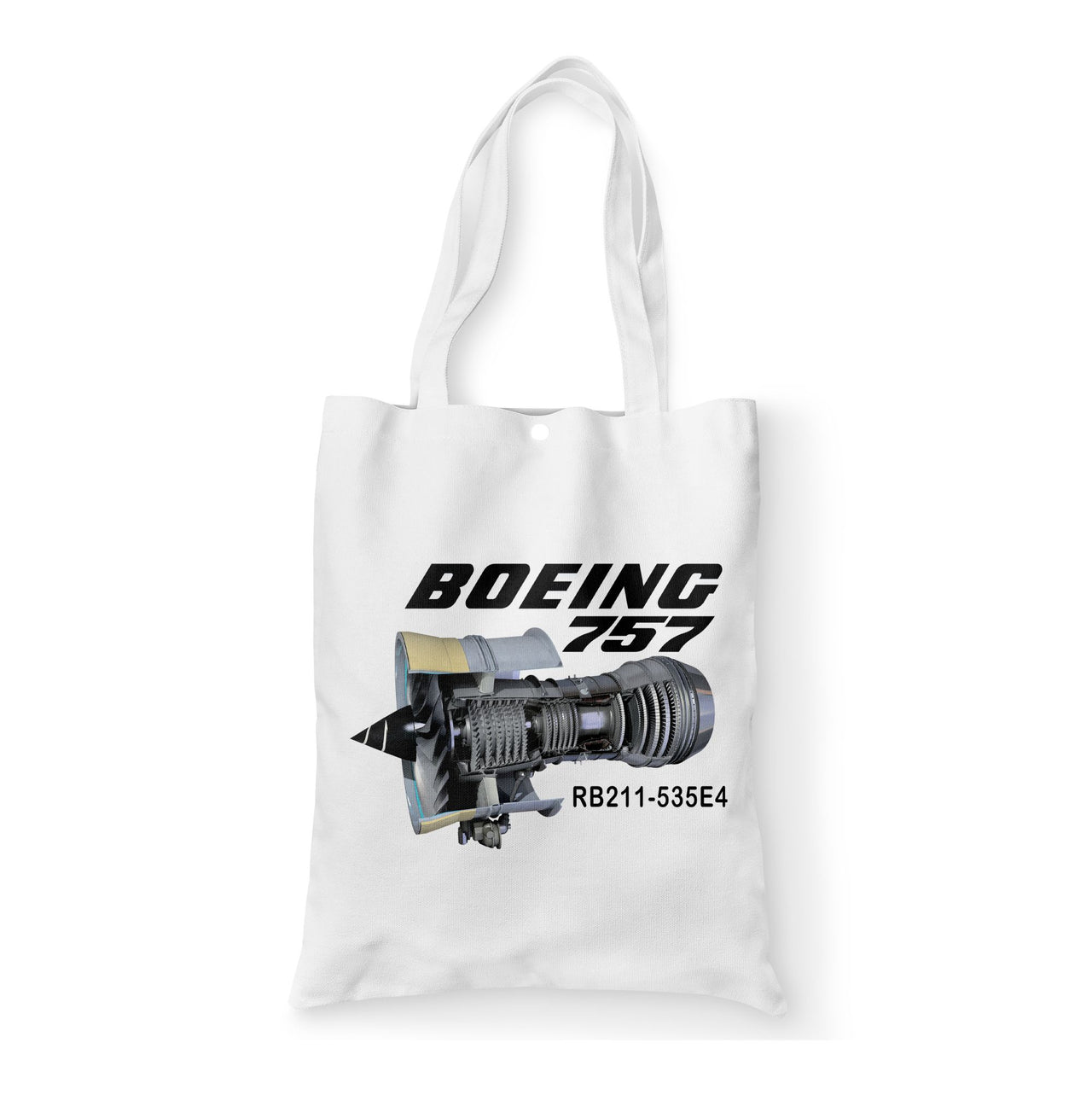 Boeing 757 & Rolls Royce Engine (RB211) Designed Tote Bags