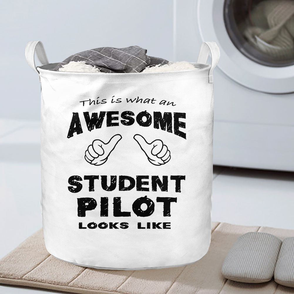 Student Pilot Designed Laundry Baskets