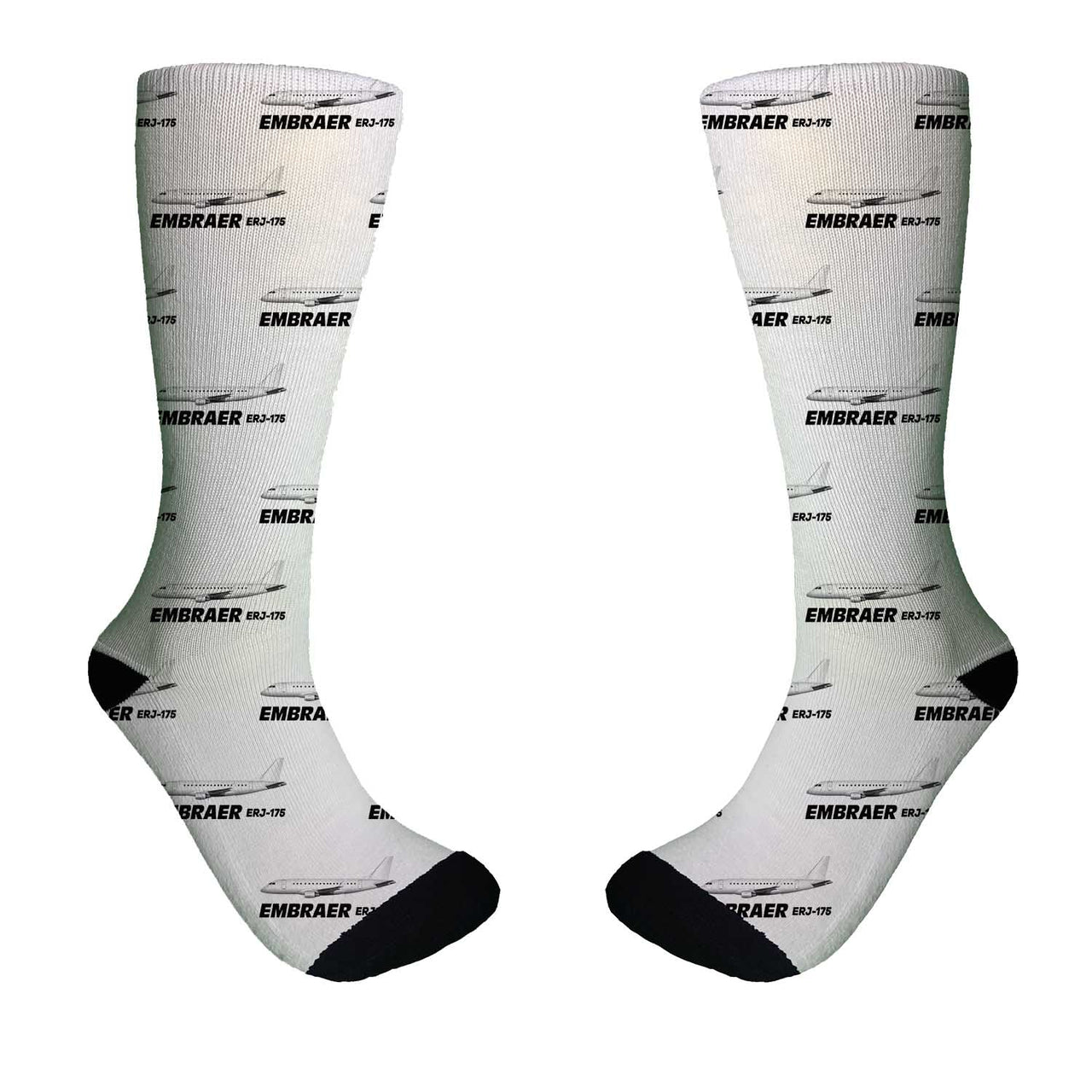 The Embraer ERJ-175 Designed Socks