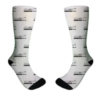 Thumbnail for The Embraer ERJ-175 Designed Socks