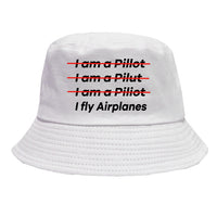 Thumbnail for I Fly Airplanes Designed Summer & Stylish Hats
