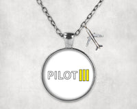 Thumbnail for Pilot & Stripes (3 Lines) Designed Necklaces