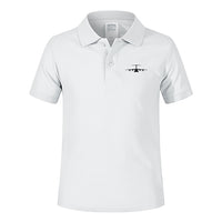 Thumbnail for Airbus A400M Silhouette Designed Children Polo T-Shirts