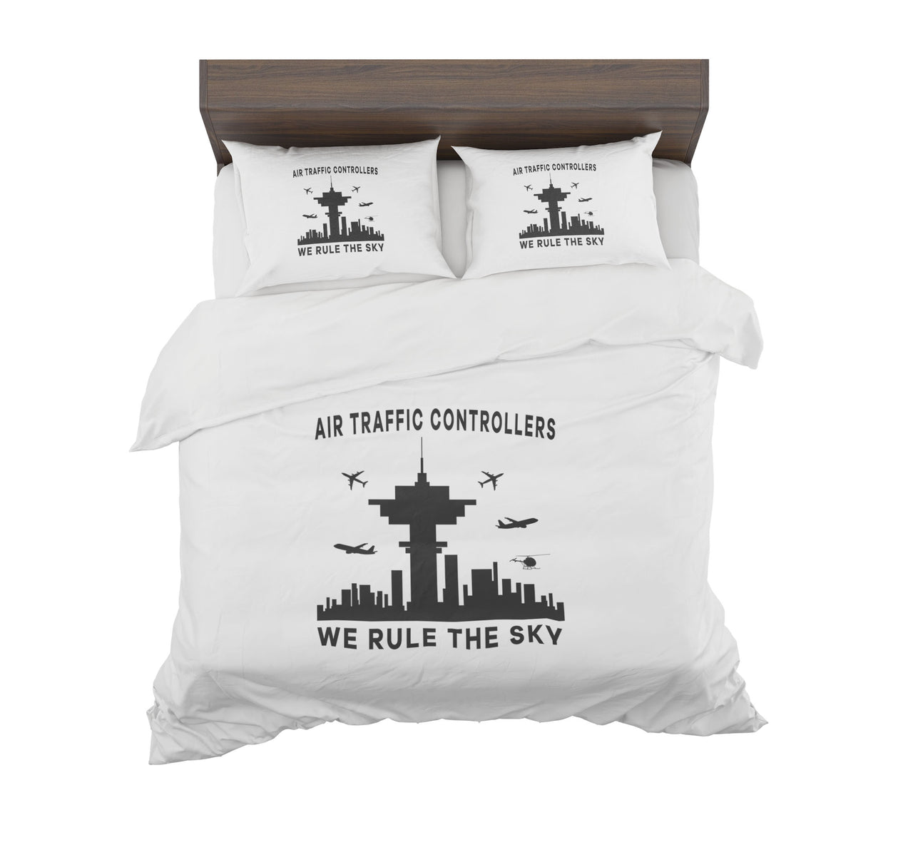 Air Traffic Controllers - We Rule The Sky Designed Bedding Sets