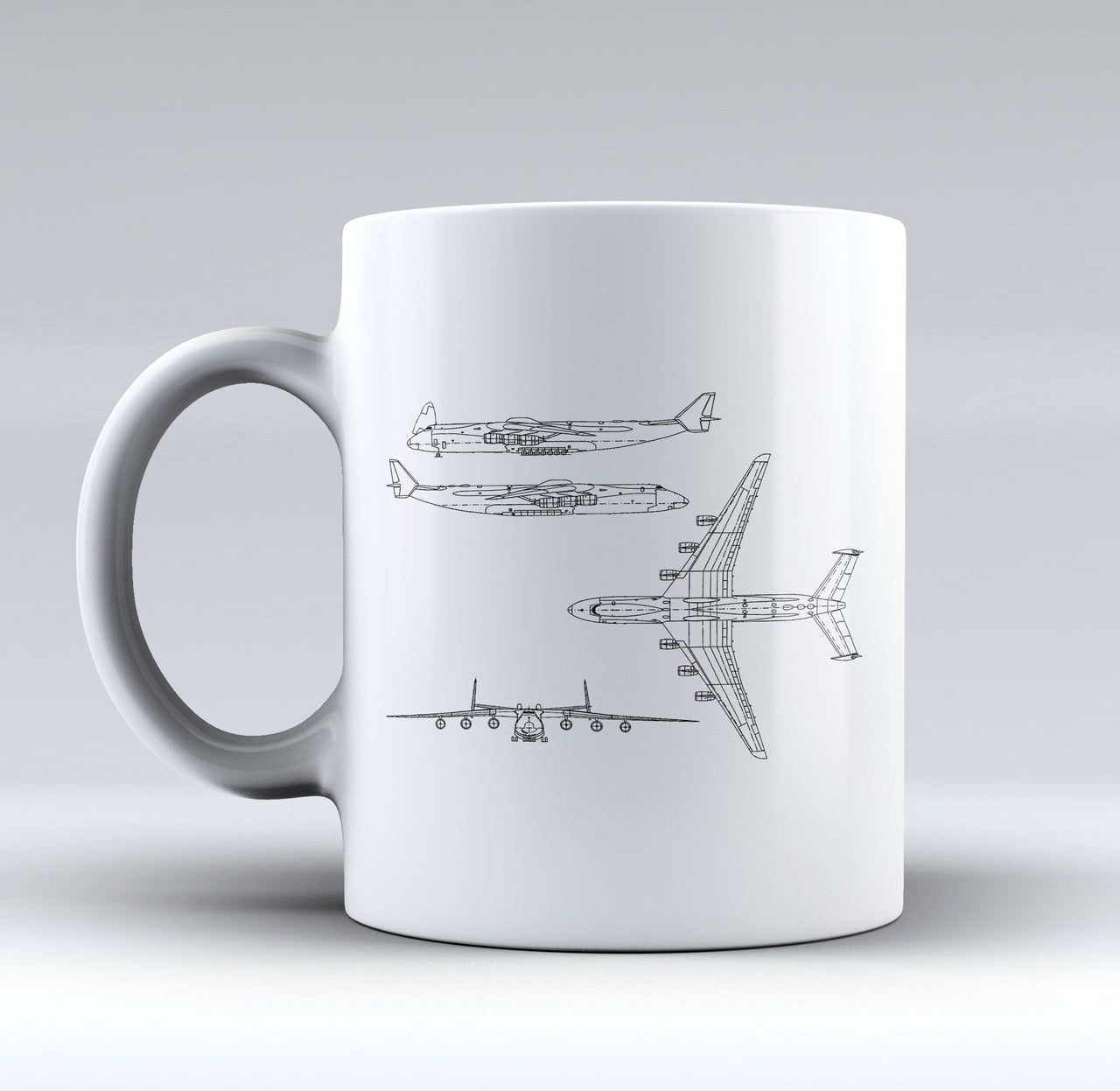 Antonov AN-225 (14) Designed Mugs