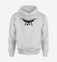 Thumbnail for Drone Silhouette Designed Hoodies