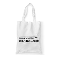 Thumbnail for The Airbus A380 Designed Tote Bags