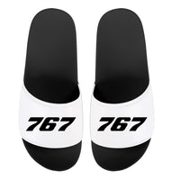 Thumbnail for 767 Flat Textt Designed Sport Slippers