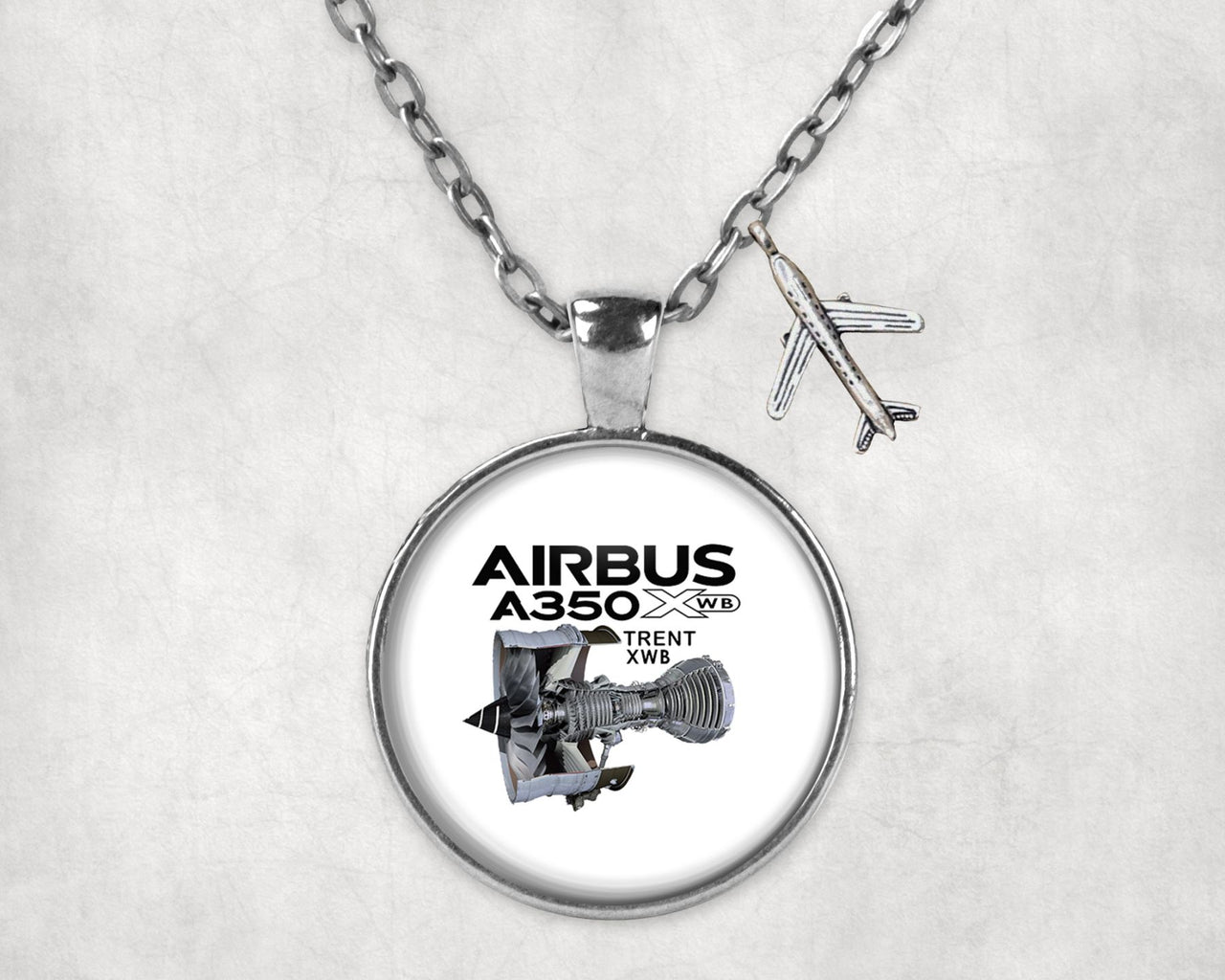 Airbus A350 & Trent Wxb Engine Designed Necklaces