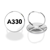 Thumbnail for A330 Flat Text Designed Rings