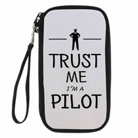 Thumbnail for Trust Me I'm a Pilot Designed Travel Cases & Wallets