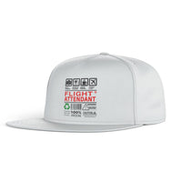 Thumbnail for Flight Attendant Label Designed Snapback Caps & Hats