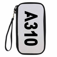 Thumbnail for A310 Text Designed Travel Cases & Wallets