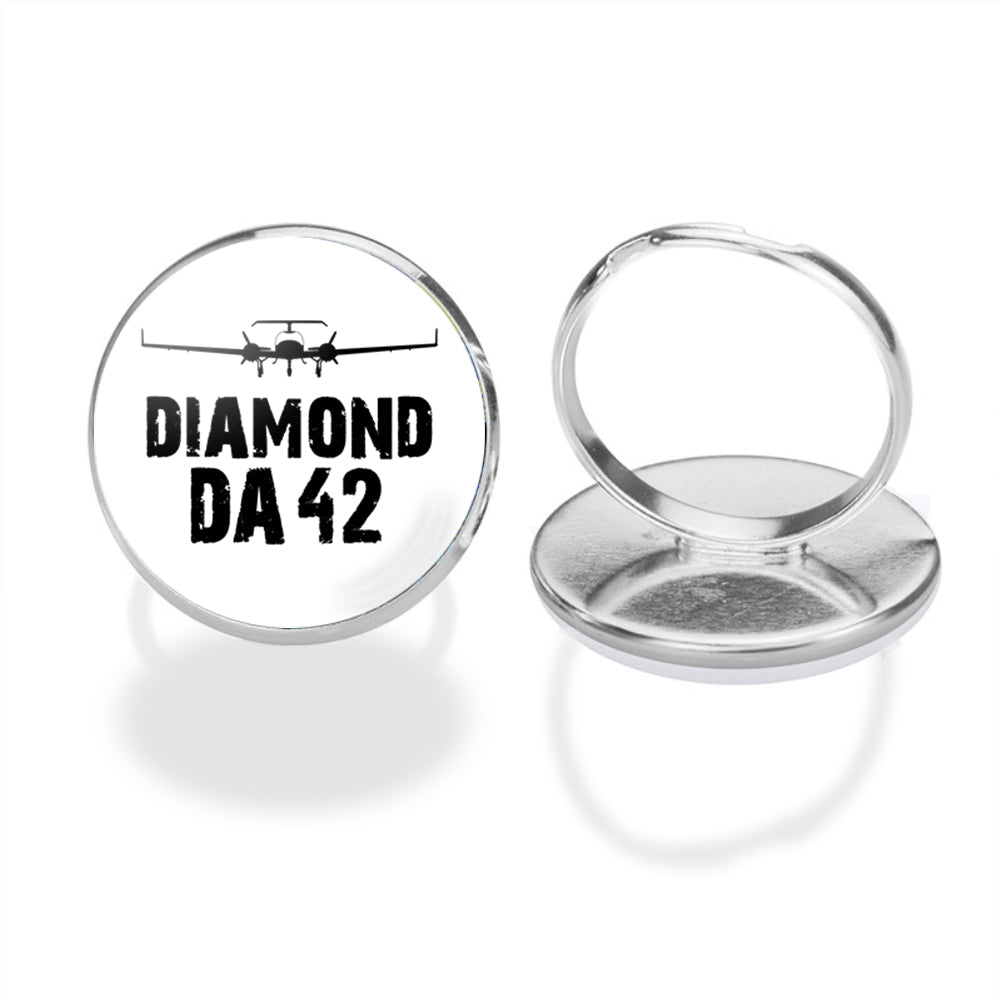 Diamond DA42 & Plane Designed Rings