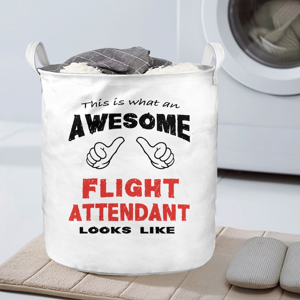 Flight Attendant Designed Laundry Baskets