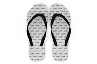 Thumbnail for Born To Fly Designed Slippers (Flip Flops)