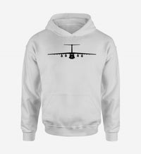 Thumbnail for Ilyushin IL-76 Silhouette Designed Hoodies
