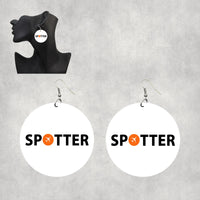 Thumbnail for Spotter Designed Wooden Drop Earrings