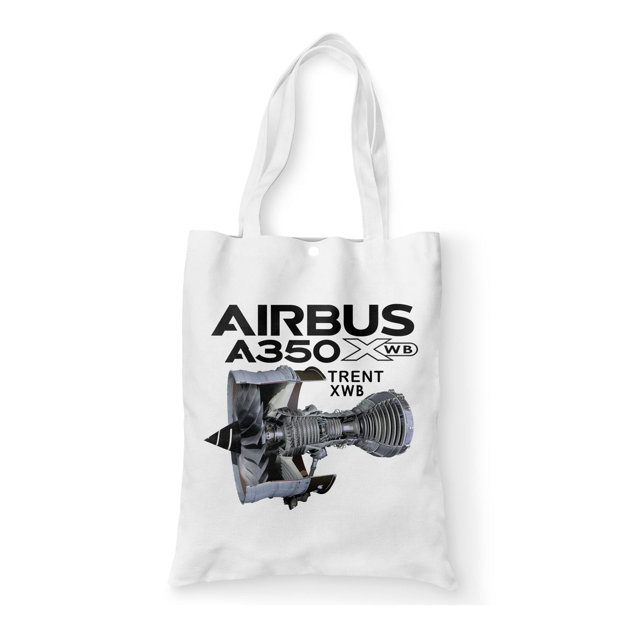 Airbus A350 & Trent Wxb Engine Designed Tote Bags
