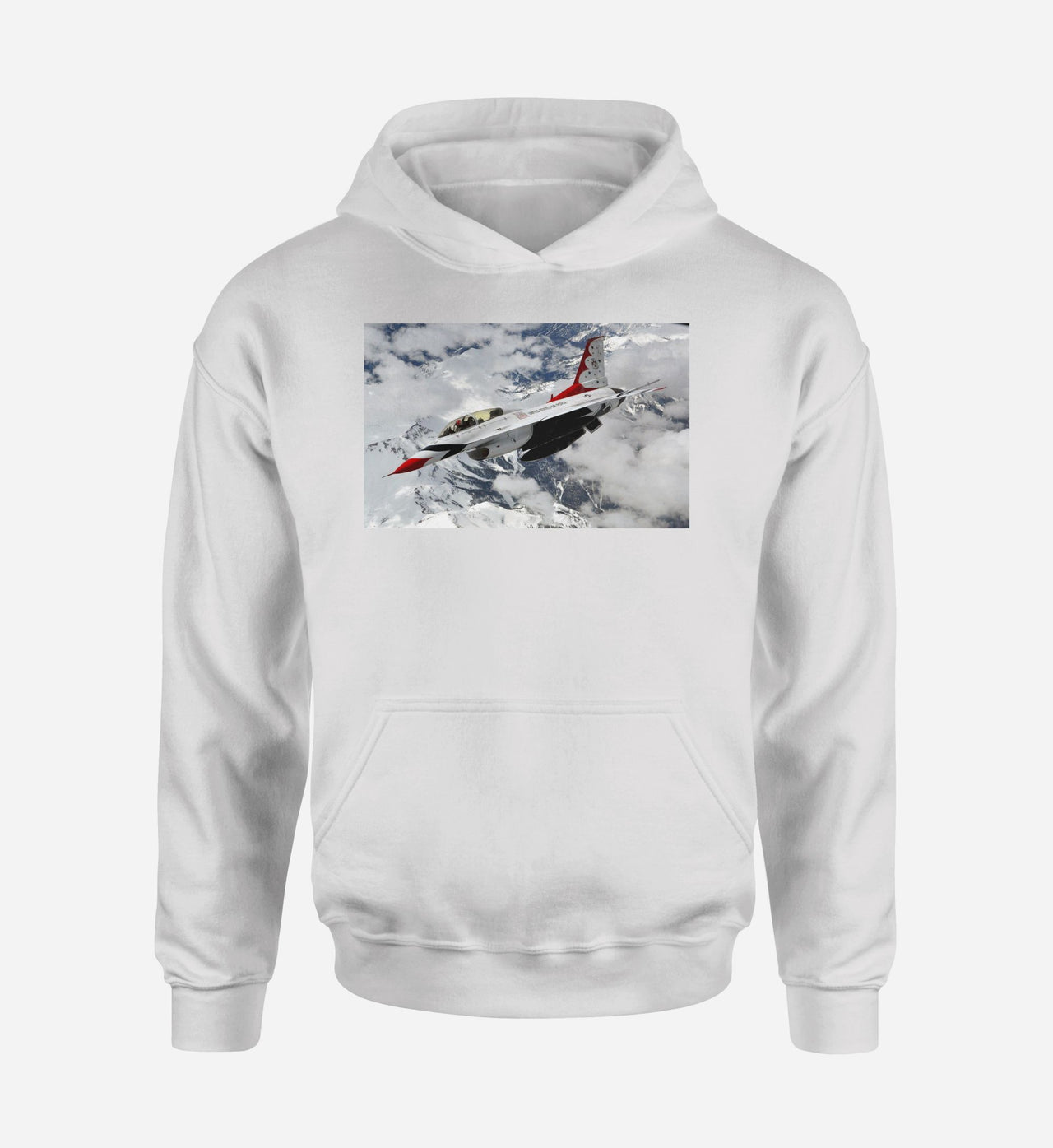 US Air Force Show Fighting Falcon F16 Designed Hoodies