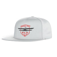 Thumbnail for Born To Fly Designed Designed Snapback Caps & Hats