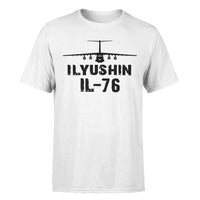 Thumbnail for ILyushin IL-76 & Plane Designed T-Shirts