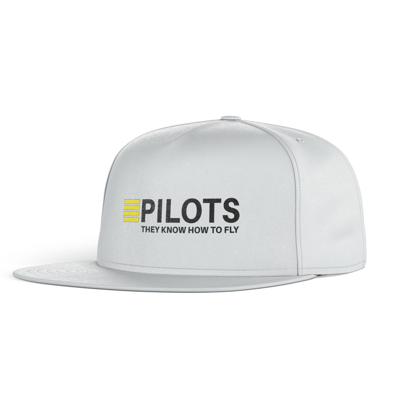 Pilots They Know How To Fly Designed Snapback Caps & Hats