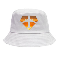 Thumbnail for Supermen of The Skies (Sunset) Designed Summer & Stylish Hats