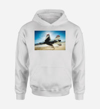 Thumbnail for Turning Right Fighting Falcon F16 Designed Hoodies