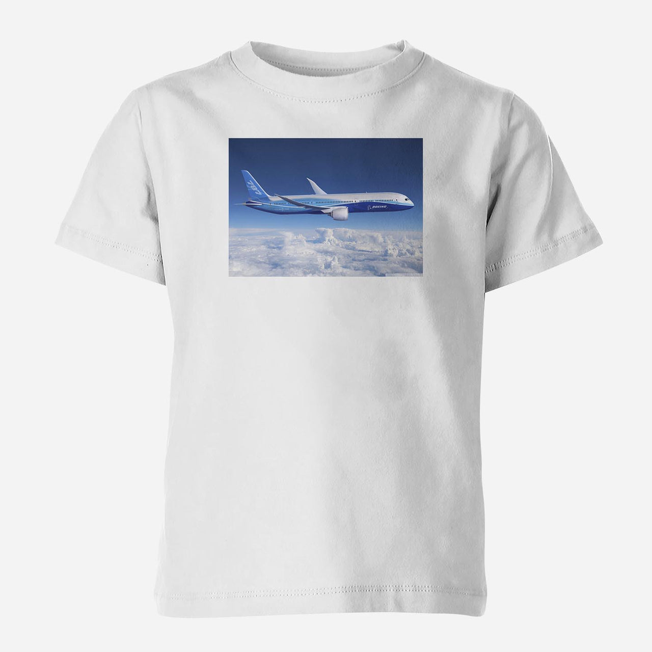 Boeing 787 Dreamliner Designed Children T-Shirts