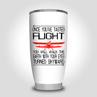 Thumbnail for Once You've Tasted Flight Designed Tumbler Travel Mugs