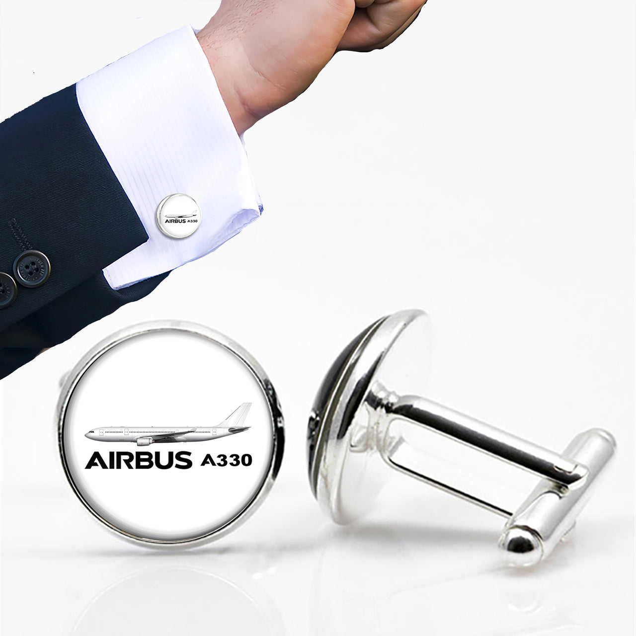 The Airbus A330 Designed Cuff Links