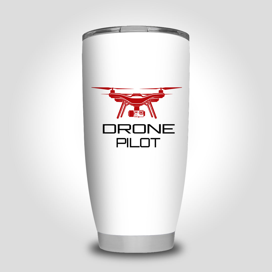 Drone Pilot Designed Tumbler Travel Mugs