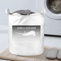 Thumbnail for Airbus A350XWB & Dots Designed Laundry Baskets