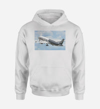 Thumbnail for Departing Airbus A350 (Original Livery) Designed Hoodies