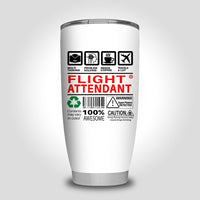 Thumbnail for Flight Attendant Label Designed Tumbler Travel Mugs